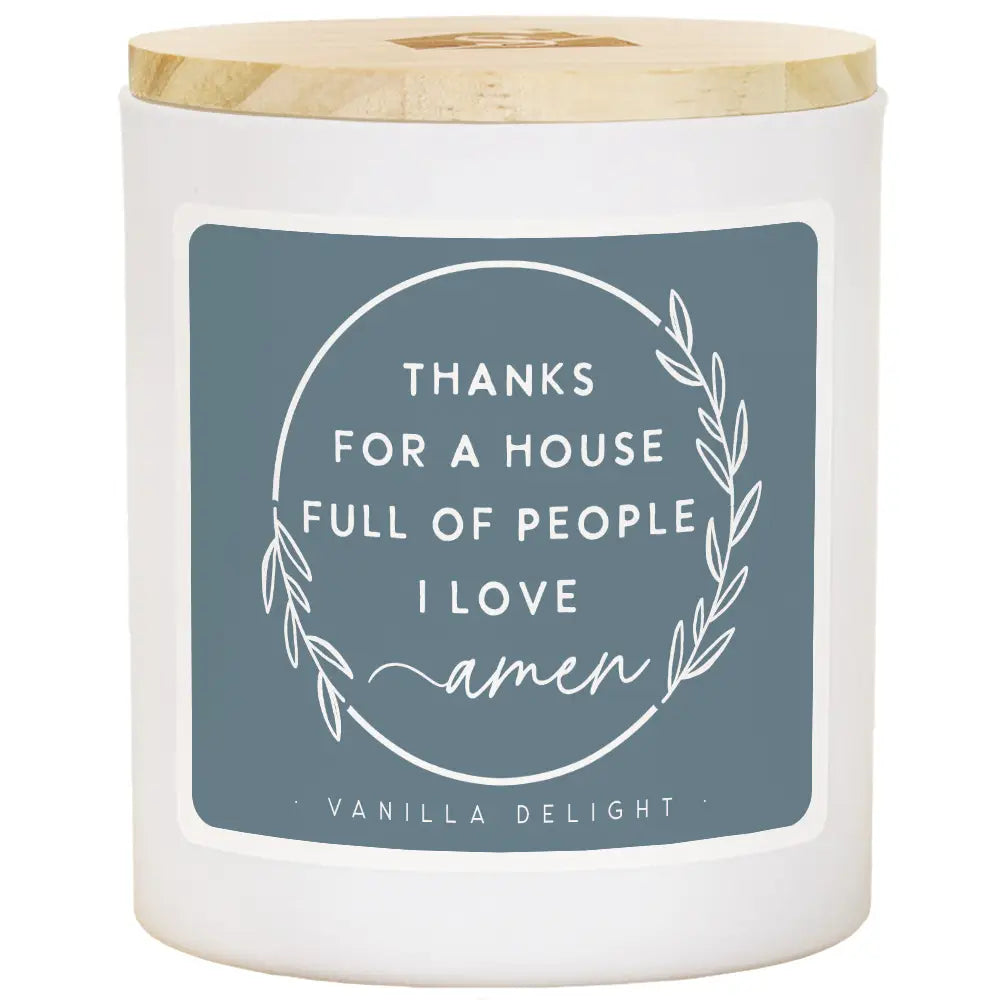 House Full of People Candle