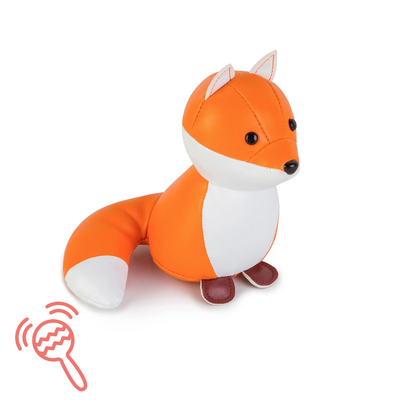 Fox Soft Toy Rattle