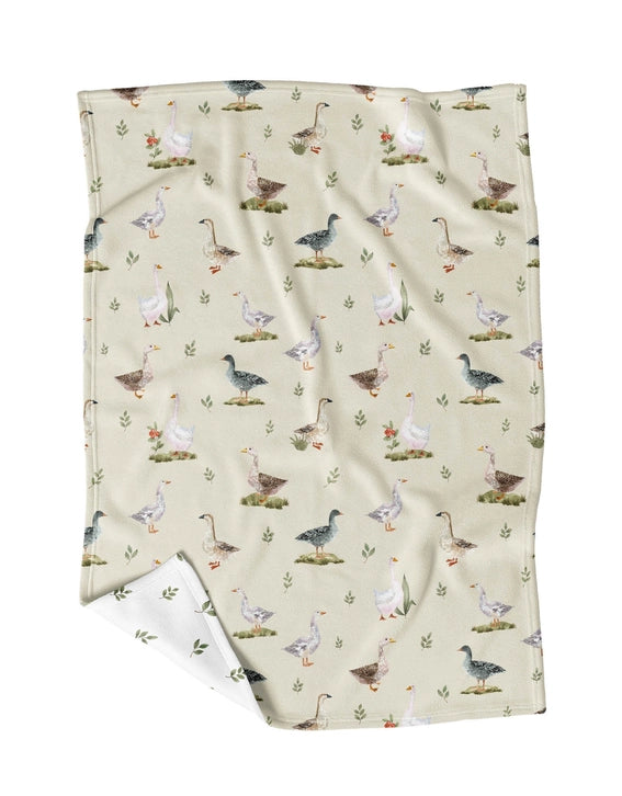 My Little Blanket Geese in the Pond