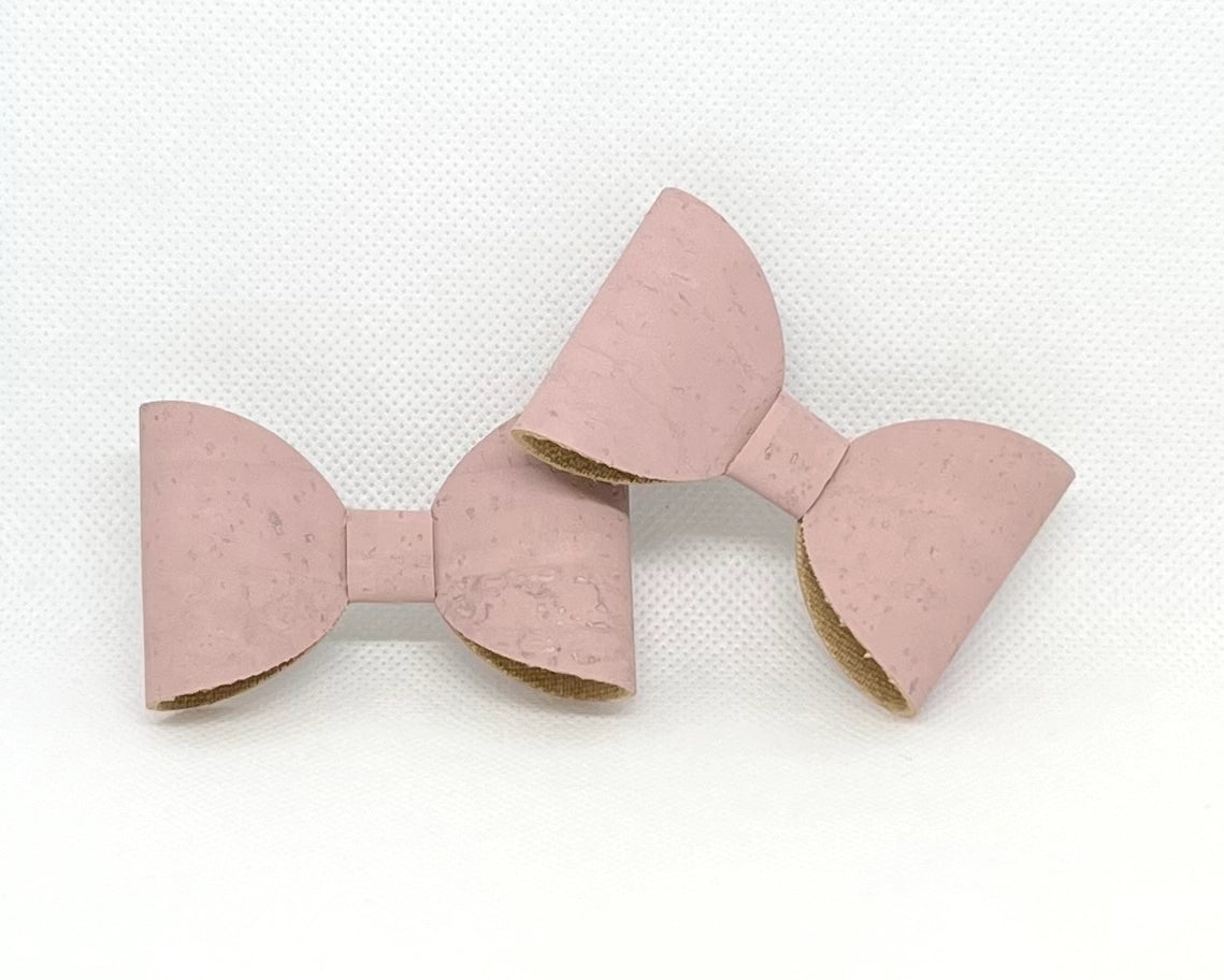 Ballet Pink Cork Bow