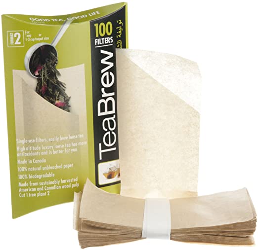 Single-Use Paper Tea Filters
