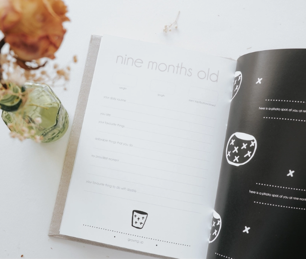 Little Darling Modern Baby Book