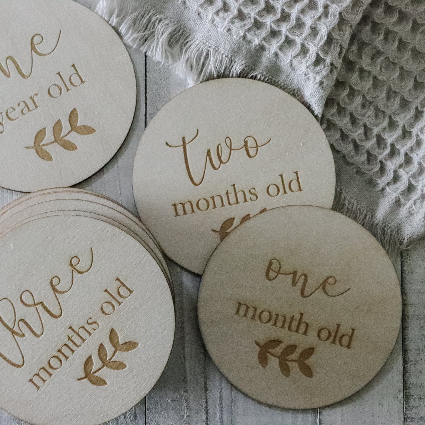 Wooden Milestone Markers