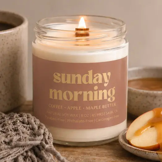 Sudnay Morning | 8oz Non Toxic Soy Candle