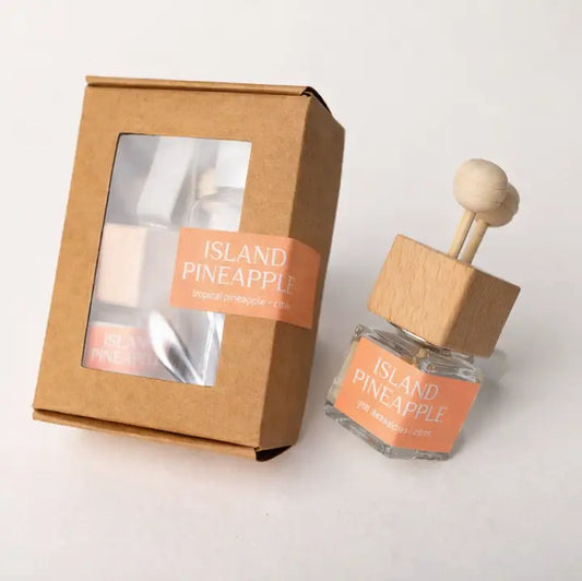 Island Pineapple | Non Toxic Vent Clip Car Diffuser