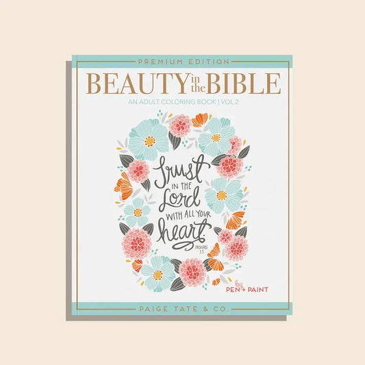 Beauty in the Bible 2: A Christian Coloring Book