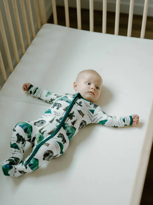 Footed Sleeper- Mountain Camper