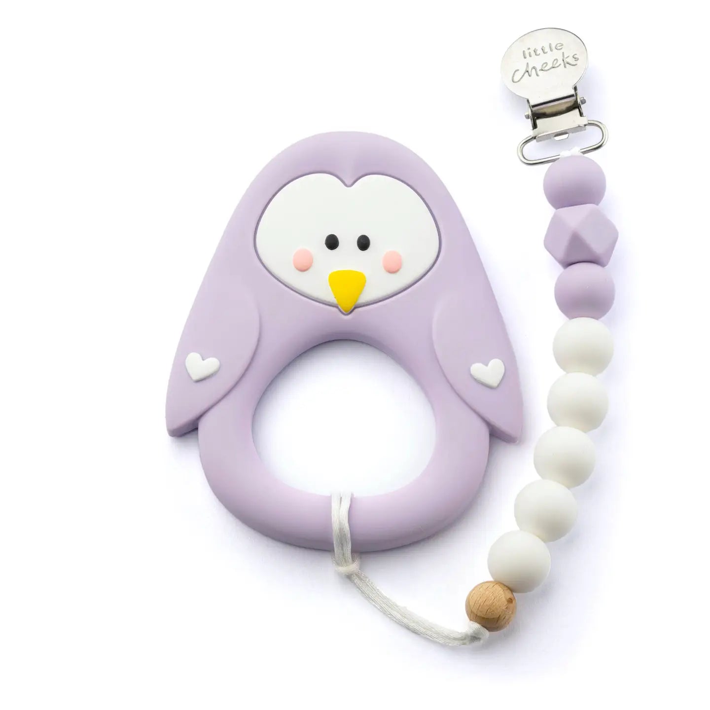 Penguin Teether and Clip