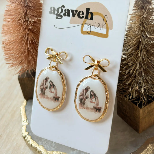 The Nativity Earrings