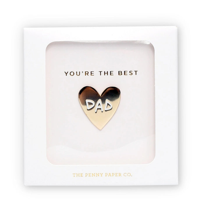 You're the Best Dad | Enamel Pin Boxed Gift Set