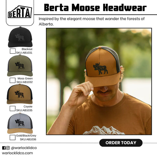 Berta Moose Headwear | Adjustable Snapback