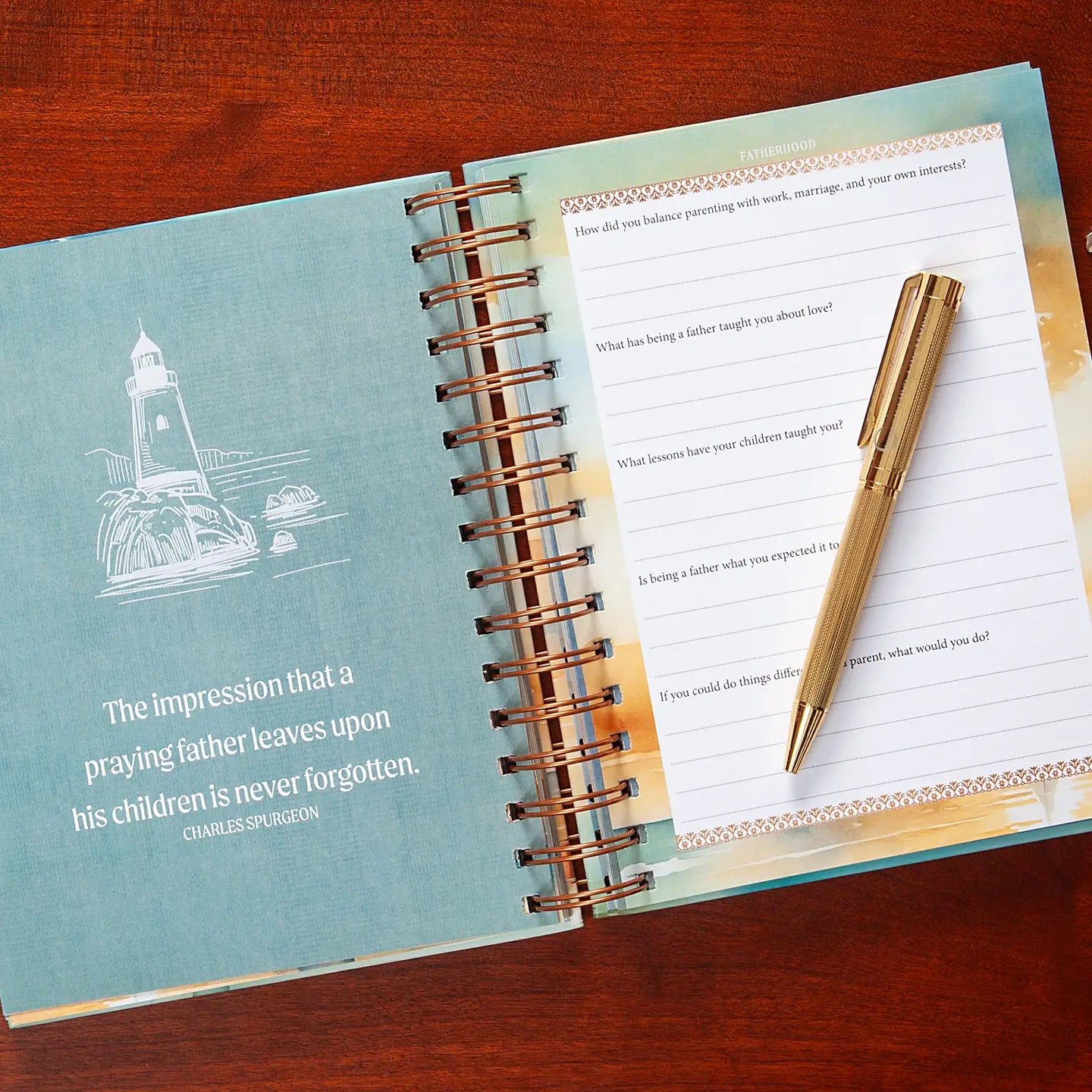The Story Of Dad Keepsake Journal