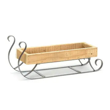 Old Wood Gift Sleigh