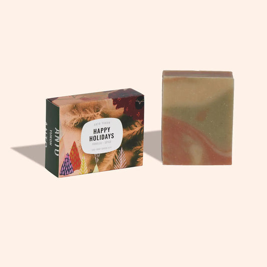 Happy Holidays Bar Soap