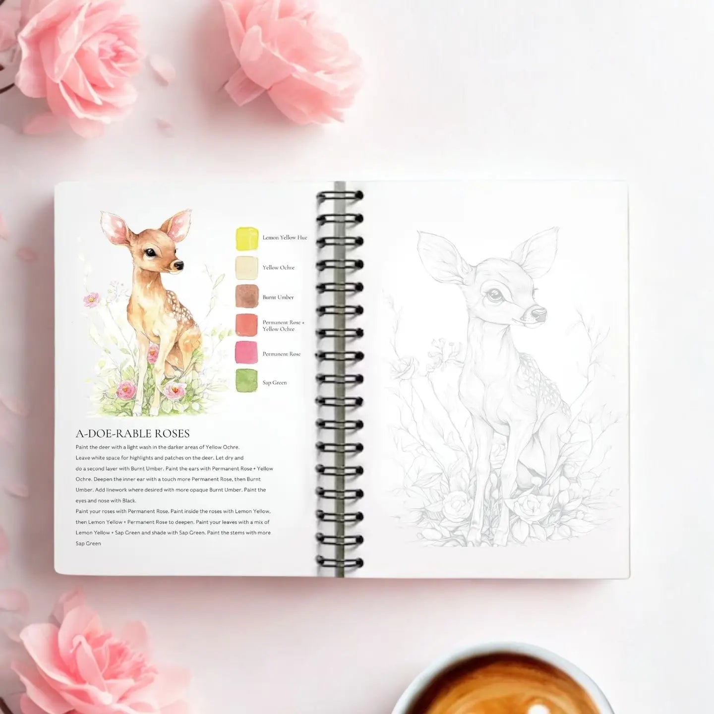 Cute Critters Watercolor Workbook