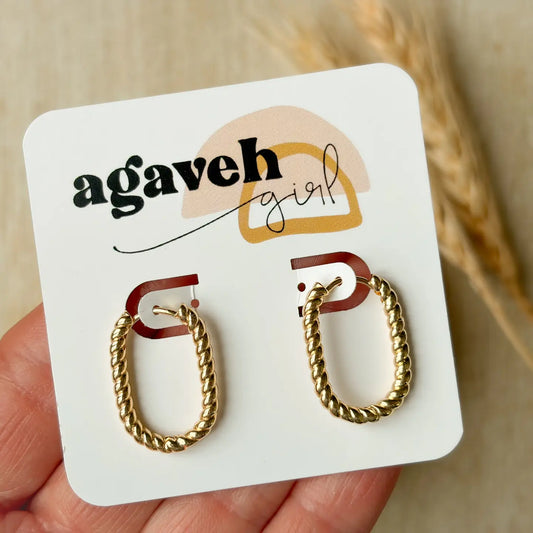 Roped Grande Hoops