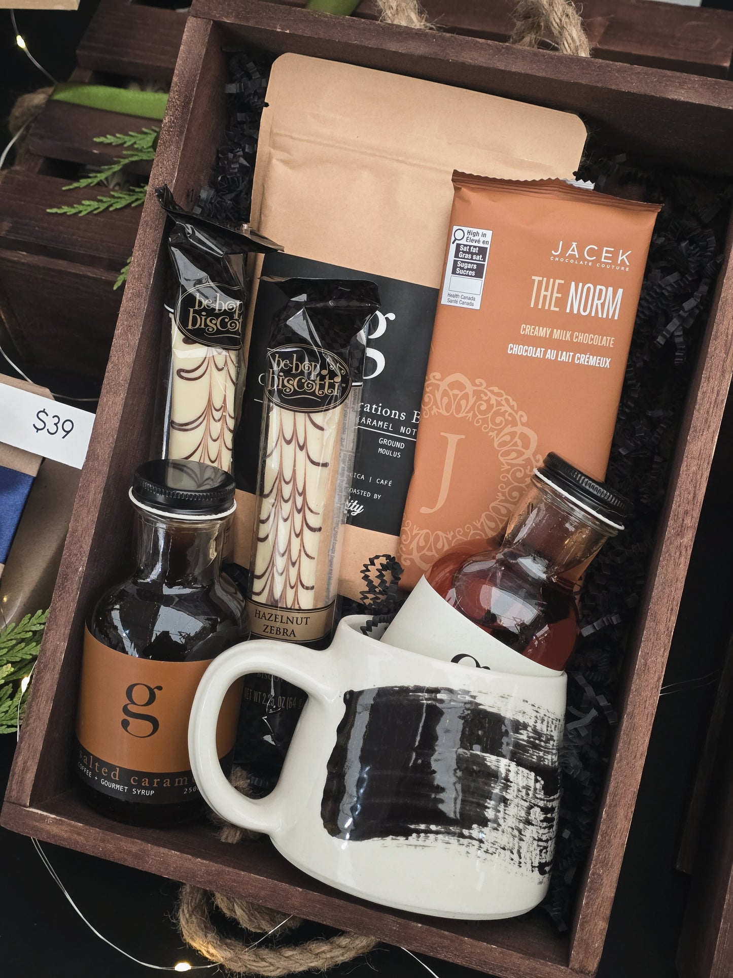Luxe Coffee Crate