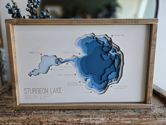 Sturgeon Lake Bathymetric Frame