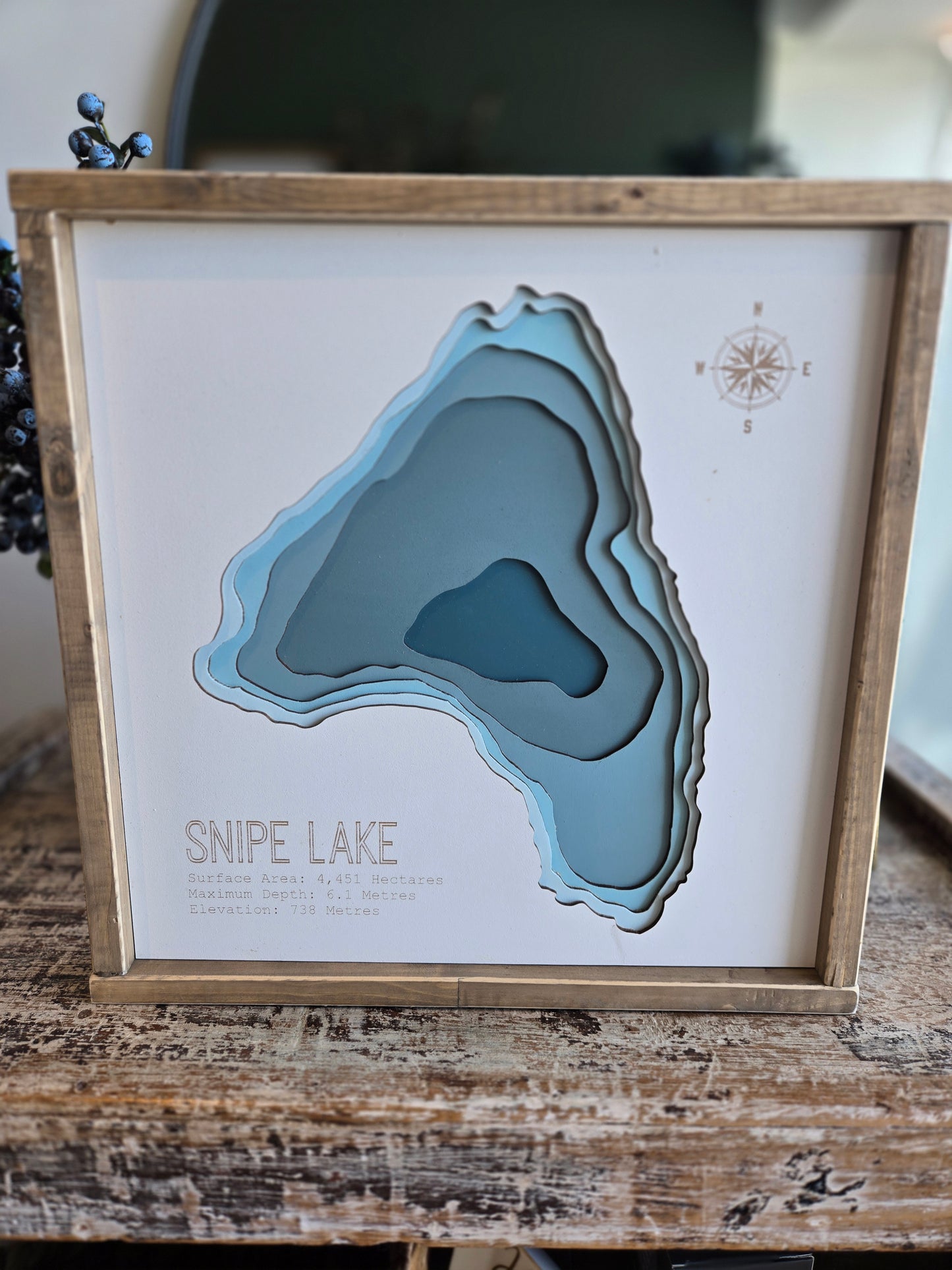 Snipe Lake Bathymetric Frame