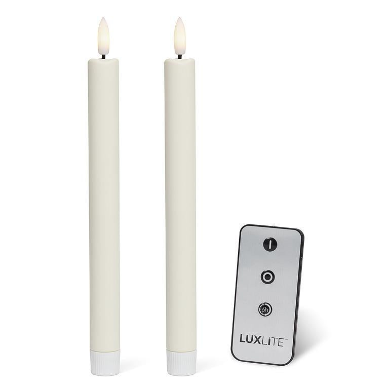 2pc LED Taper Candles