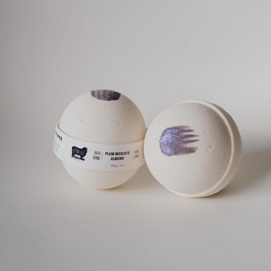 Plum Moscato Almond Bath Bomb