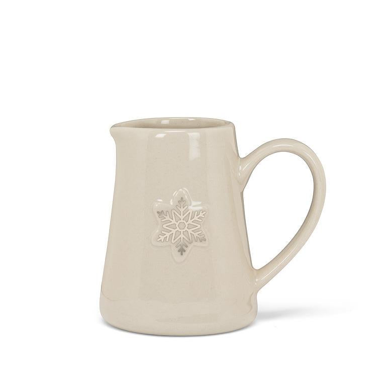 Ivory Snowflake Mini Jug