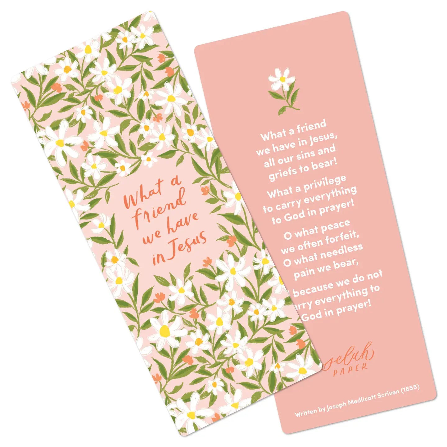 What A Friend We Have in Jesus Hymn Bookmark