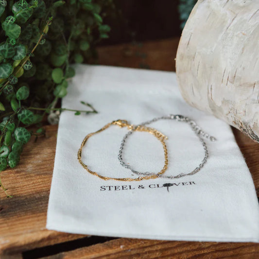 Wesley Diamond Cut Bracelet