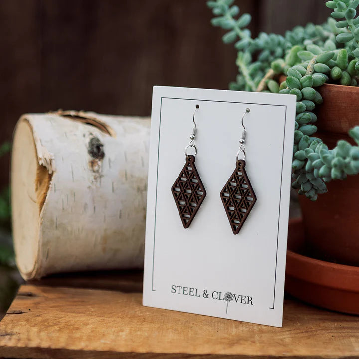 Debolt Petite Wooden Earrings