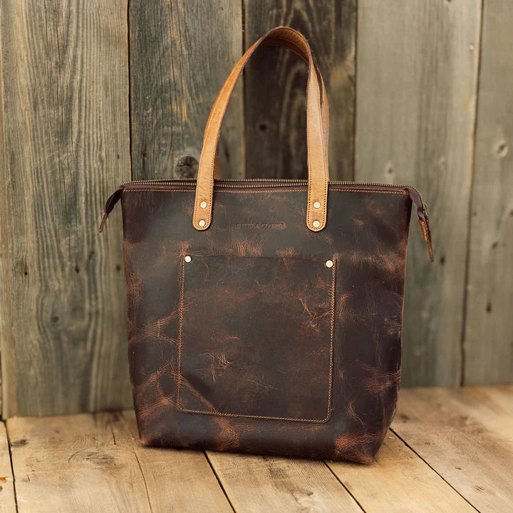 Watino Leather Tote Bag