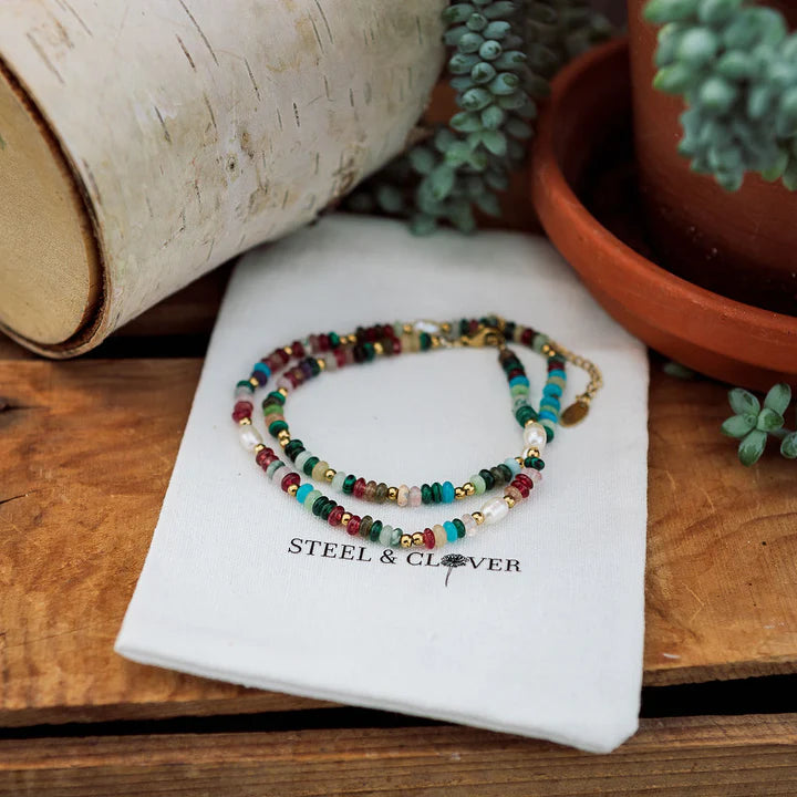 Marie-Reine Stone Bracelet & Necklace