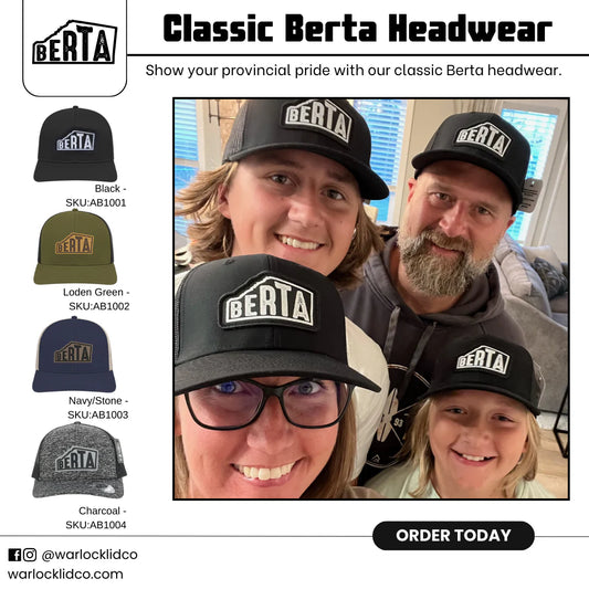 Berta Classic Snapback Hats | Adjustable Trucker Cap