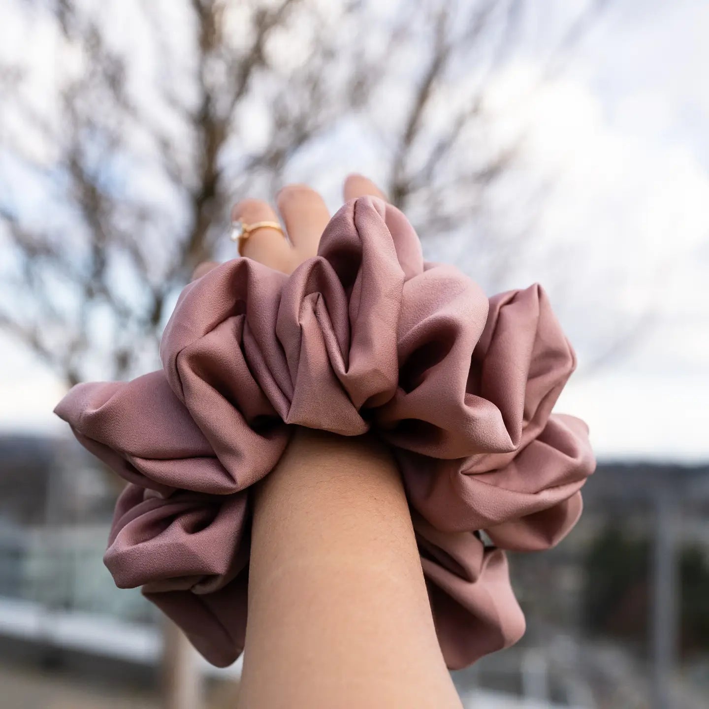 Silk Oversized Scrunchie