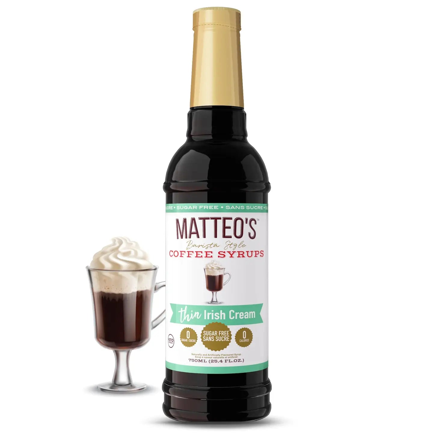 Matteo's Sugar Free Coffee Syrups