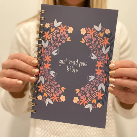 Bible / Prayer Journal, Girl Read Your Bible