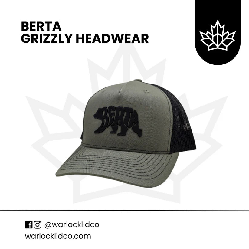 Berta Grizzly Adjustable Snapback