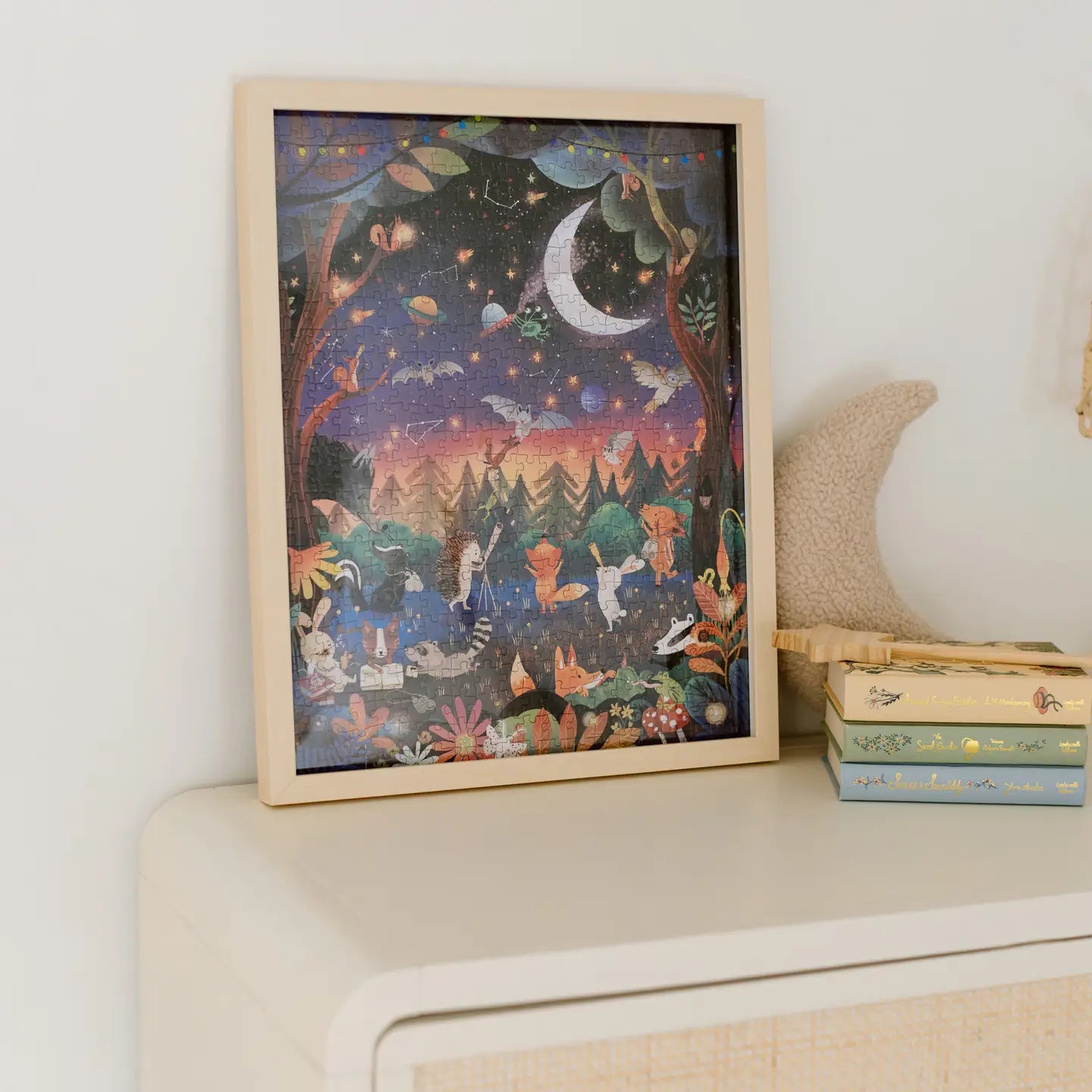 Mischief Under the Moonlight 300 Piece Puzzle