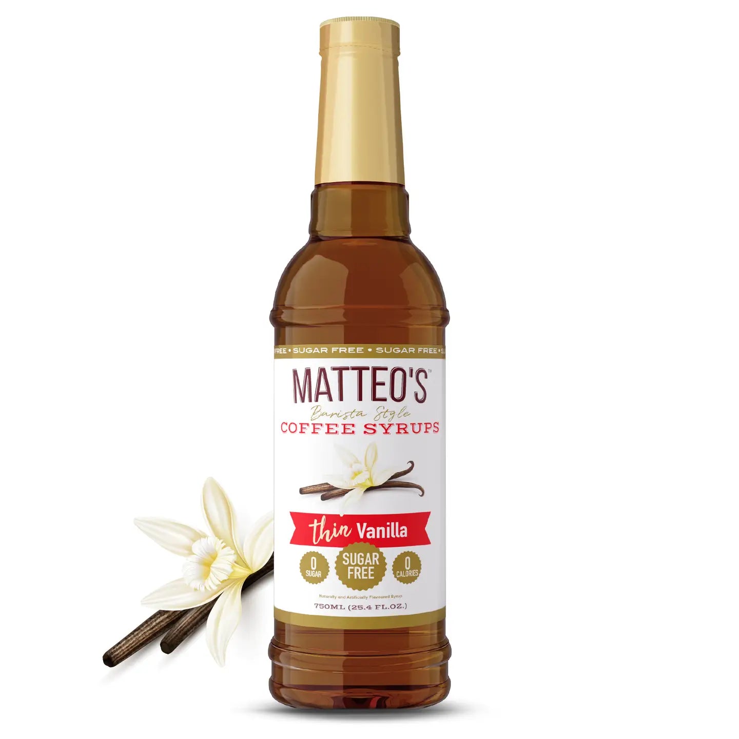 Matteo's Sugar Free Coffee Syrups