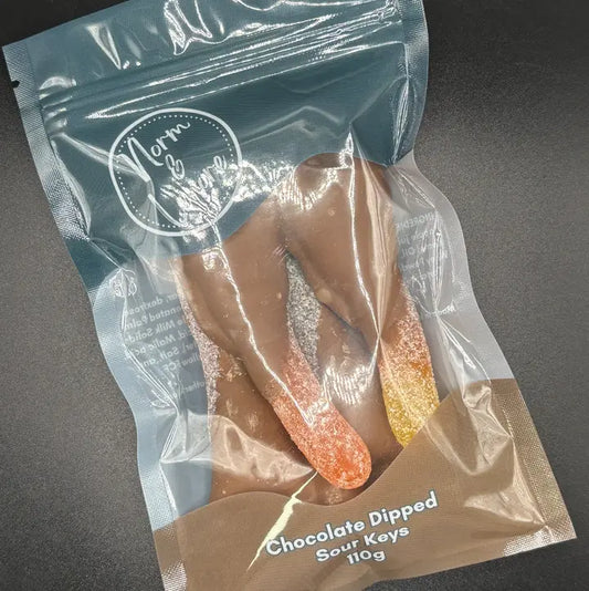 Milk Chocolate Dipped Jumbo Sour Keys