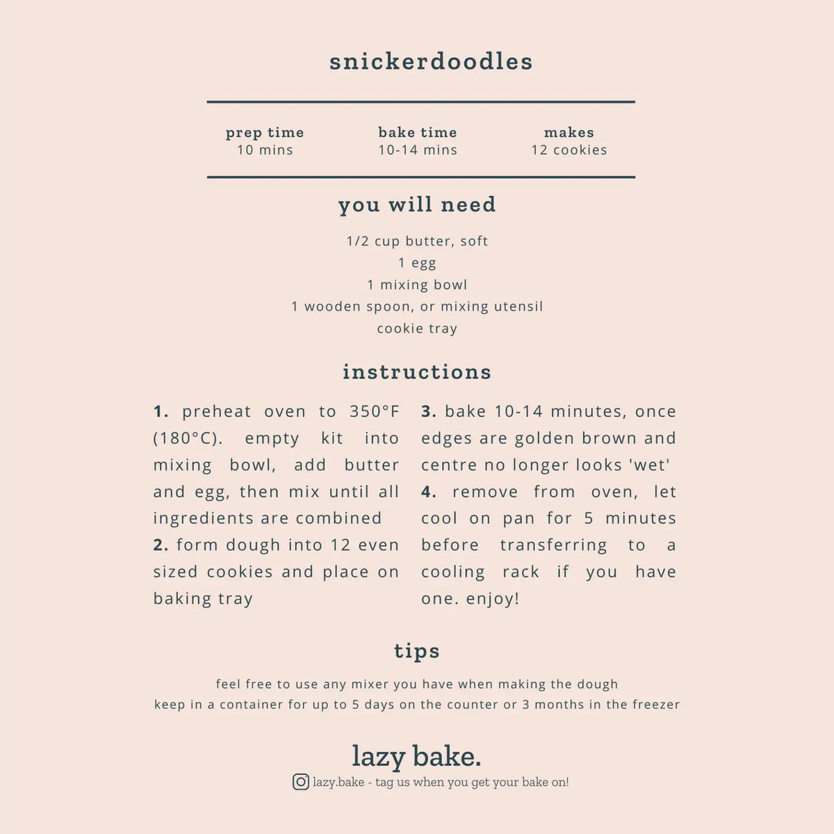Snickerdoodle Cookies
