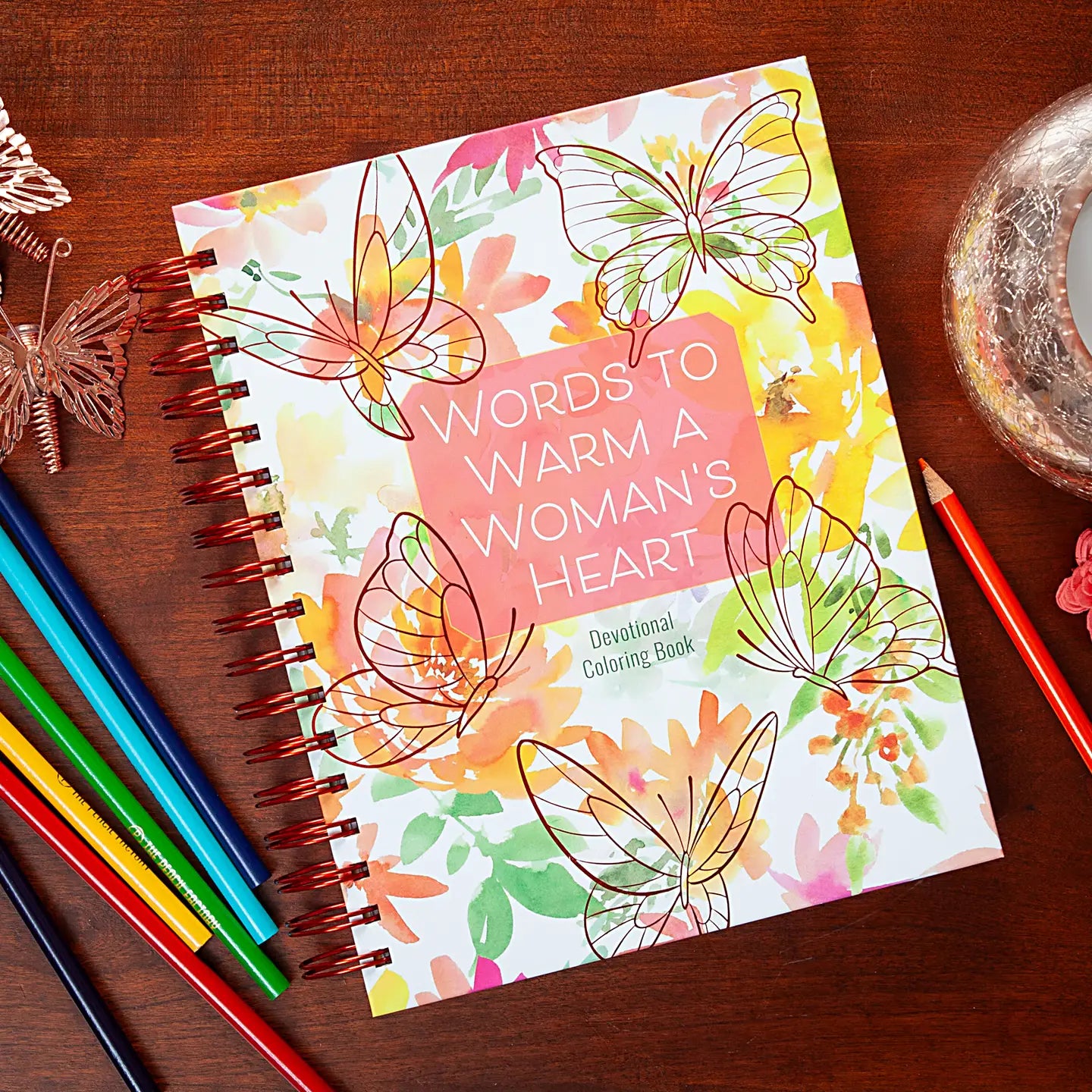 Words To Warm A Woman's Heart Devotional Coloring Book