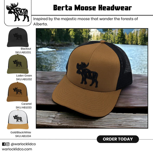 Berta Moose Headwear | Adjustable Snapback