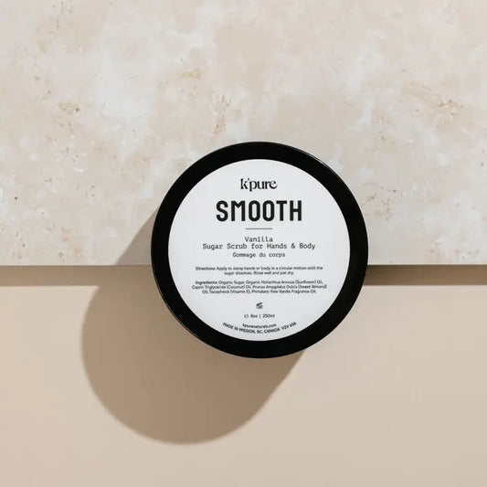 Smooth Organic Vanilla Sugar Scrub