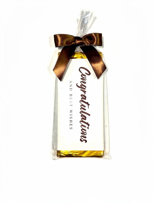 Congratulations and Best Wishes Chocolate Bar