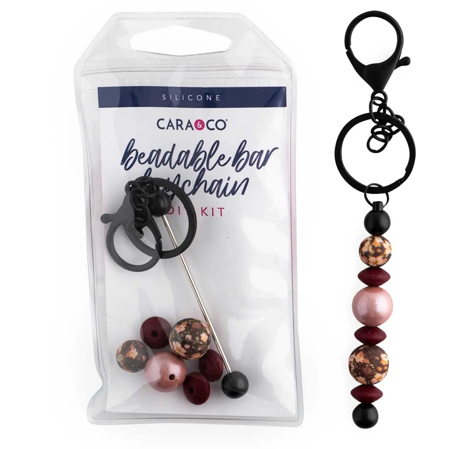Beadable Bar Keychain