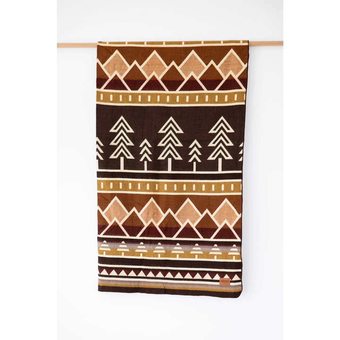 Tree Line Throw Blanket - the Taylor