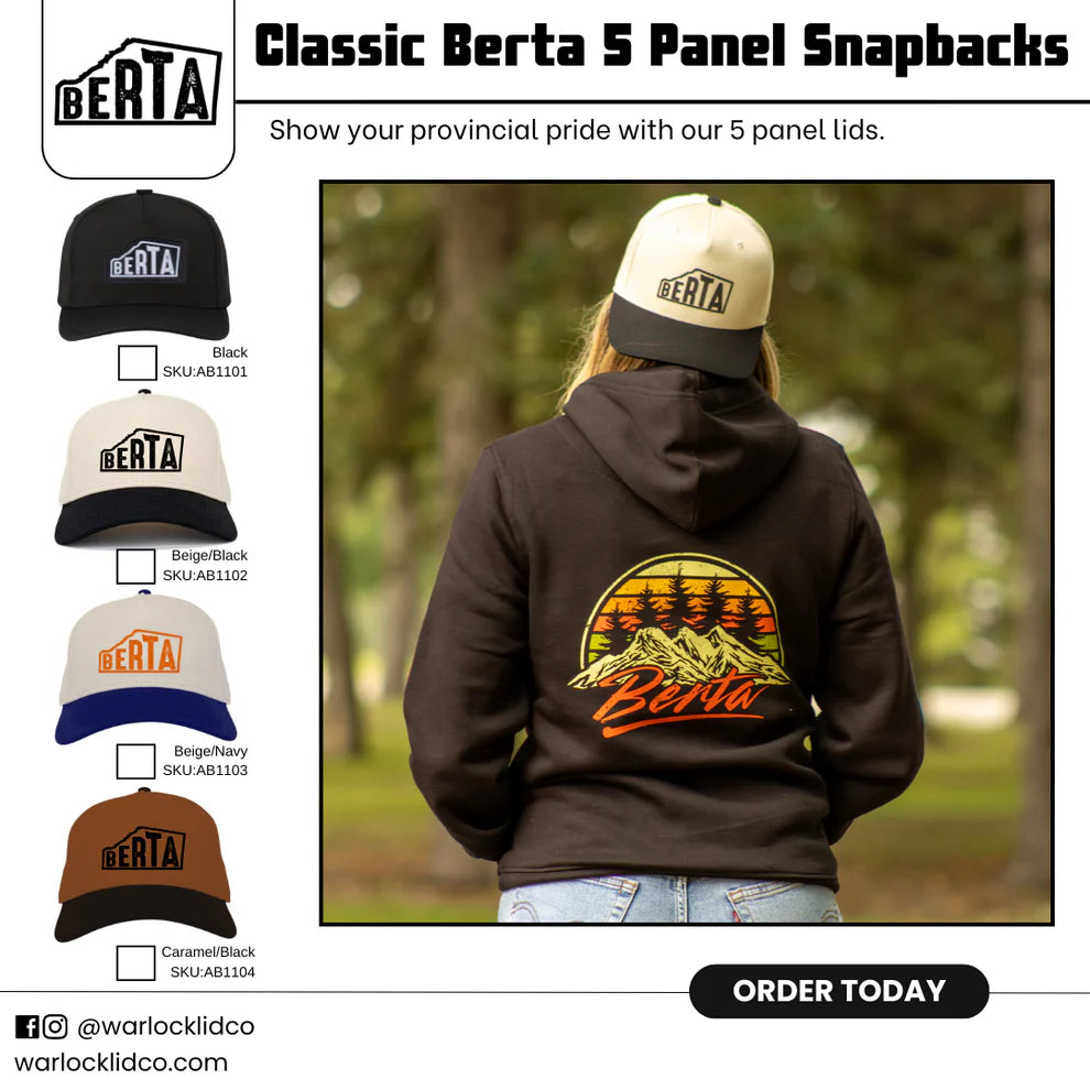 Berta Classic 5 Panel Hats