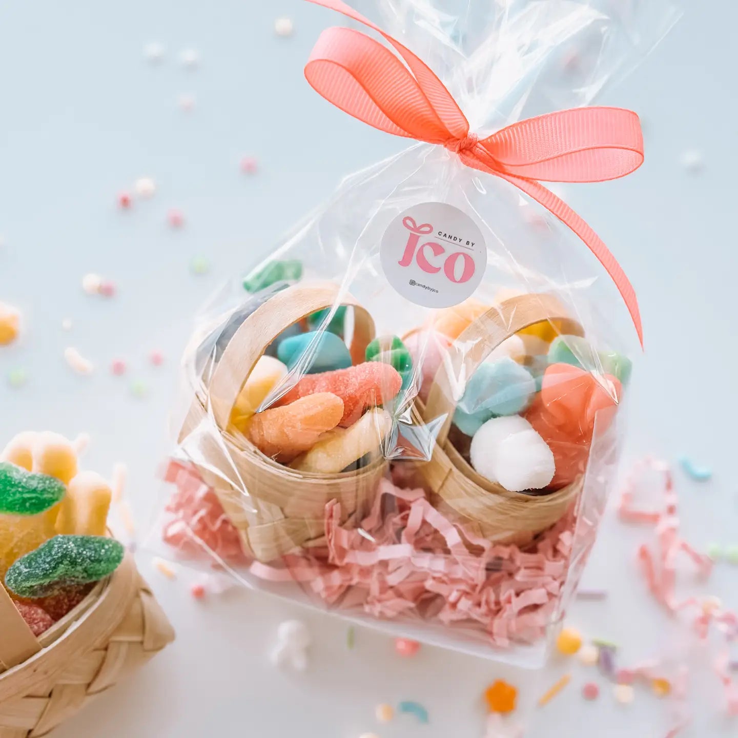 Picnic in Bloom ~ Mini Candy Basket