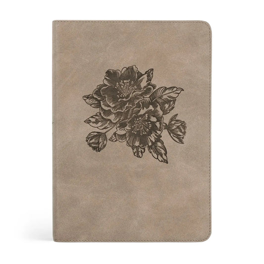 Esv Large Print Journaling Bible: Nara Theme