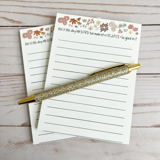 Notepad | Sermon Notes | Rejoice